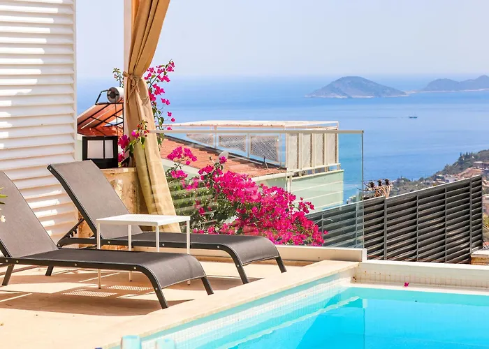 Seftali Seaview 4 Beds * Kaş